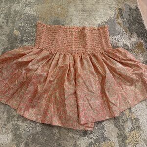 Koch Skirt- Rose Gold Metallic